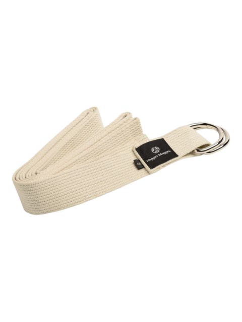 8 ft. D-Ring Cotton Yoga Strap