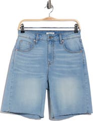 Vigoss Denim Cuff Off Bermuda Shorts