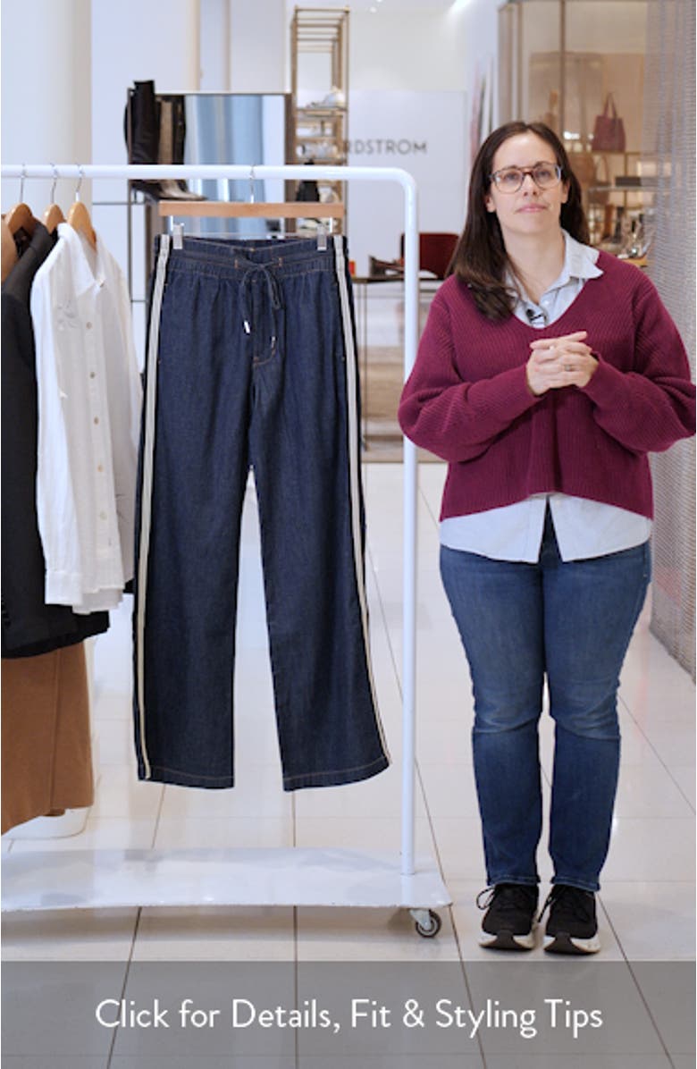 Taylor High Waist Wide Leg Jeans, sales video thumbnail