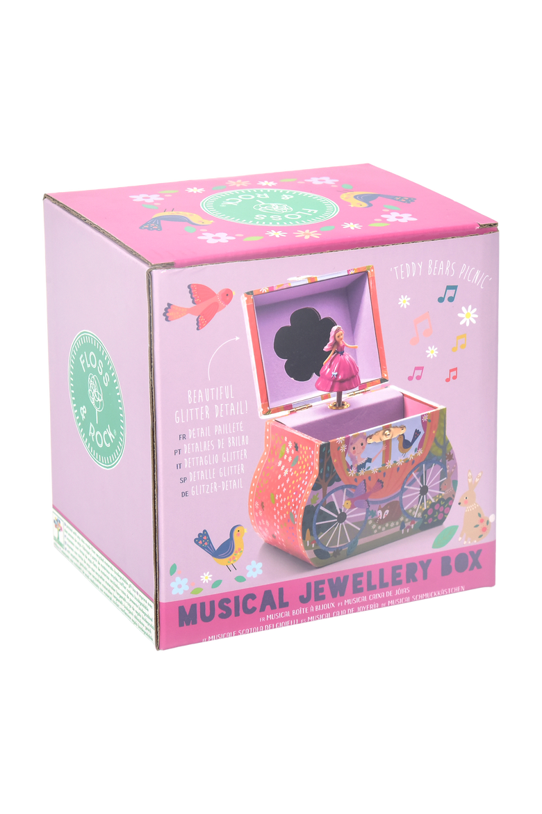 Jewelry Box Fairy Tale Carriage, Alternate, color, Multi