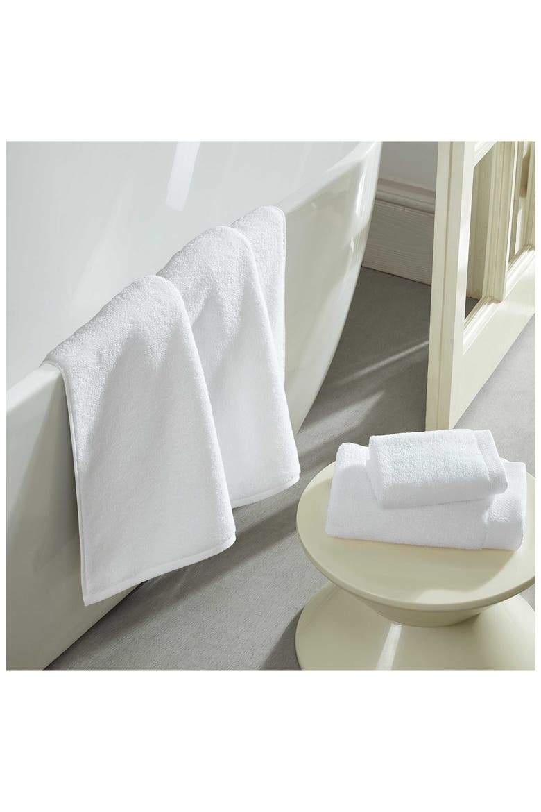Entwine 3-Piece Towel Set, Alternate, color, WHITE