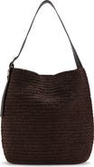 MANGO Natural Fiber Shopper Bag