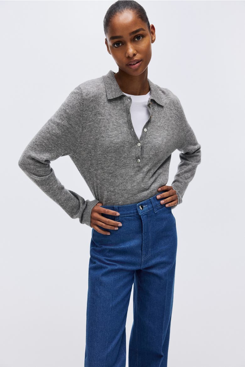 Straight High Jeans, Alternate, color, Denim blue