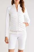 G/FORE Hybrid Quilted V-Down Golf Jacket
