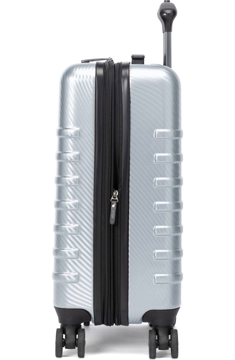 TRAVELPRO Rollmaster<sup>™</sup> Lite 2 20-Inch Expandable Hardside Spinner Luggage, Alternate, color, Silver Carbon Fiber