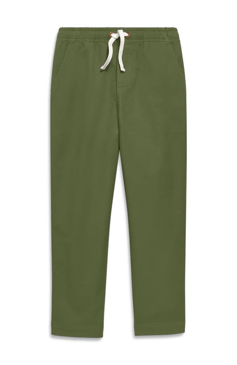 Kids Stretch Chino Drawstring Pant