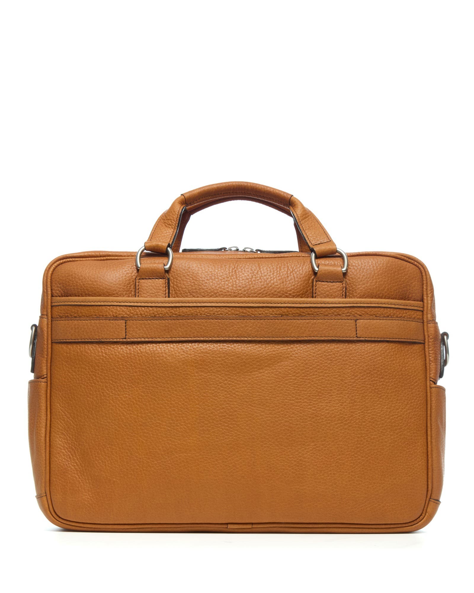 Barton Leather Briefcase, Alternate, color, Pebbled Tan