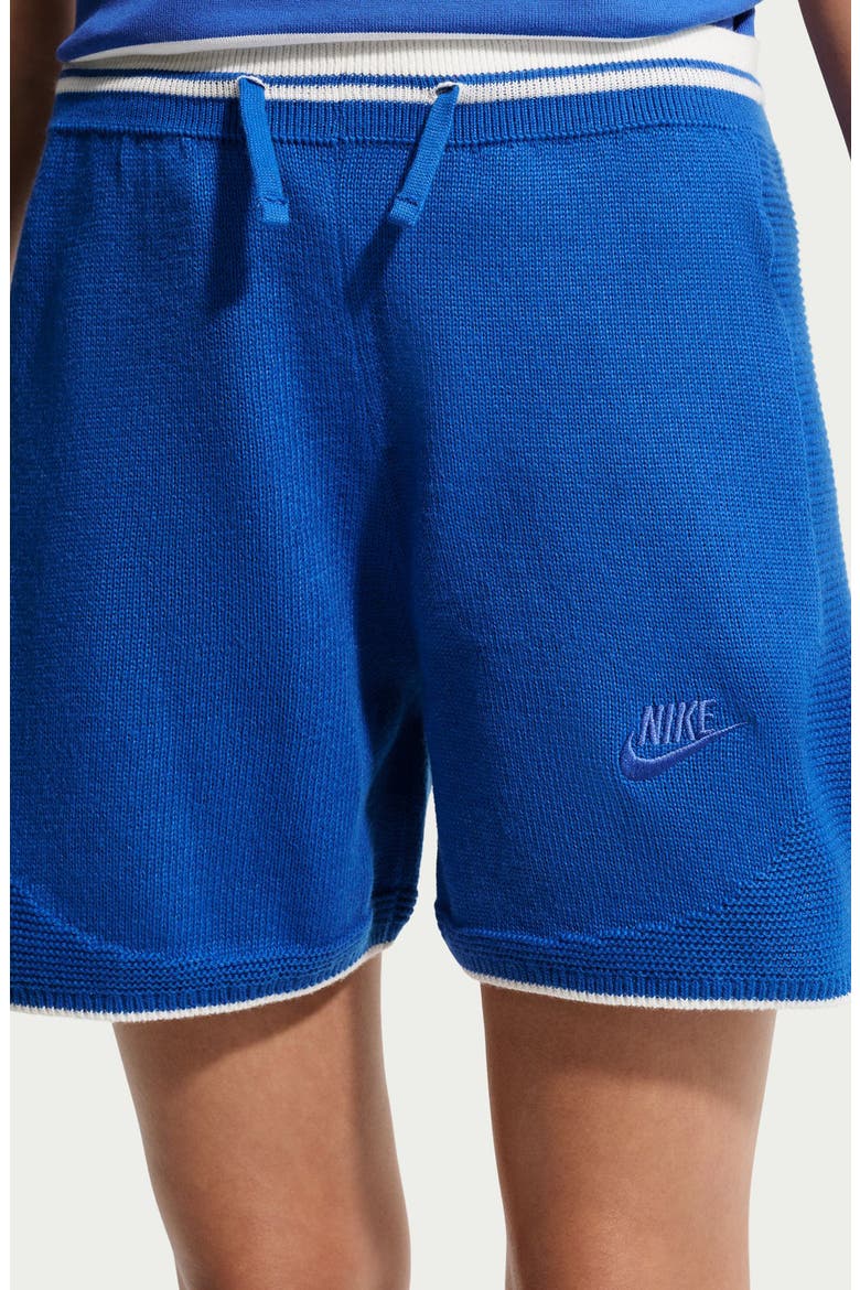 Kids' Track Shorts, Alternate, color, 480 GAME ROYAL/WHITE