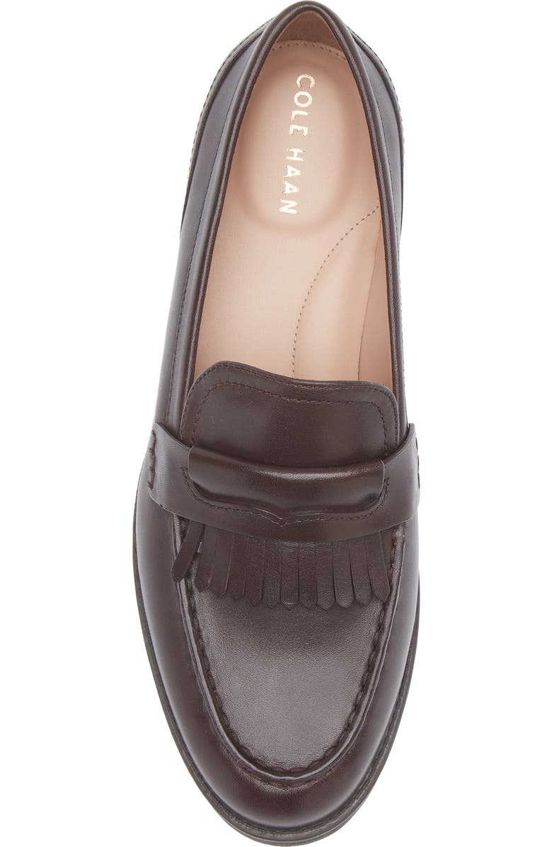 Cole Haan Stassi Kiltie Loafer, Alternate, color, Ch Madiera Brown Leather