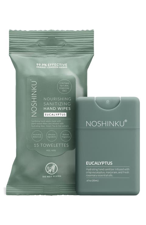 Eucalyptus Sanitizing Hand Wipes & Spray Set (Nordstrom Exclusive)