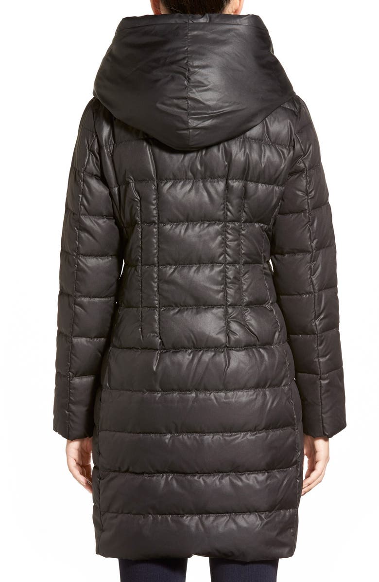 T Tahari 'Olivia' Down Walking Coat, Alternate, color,