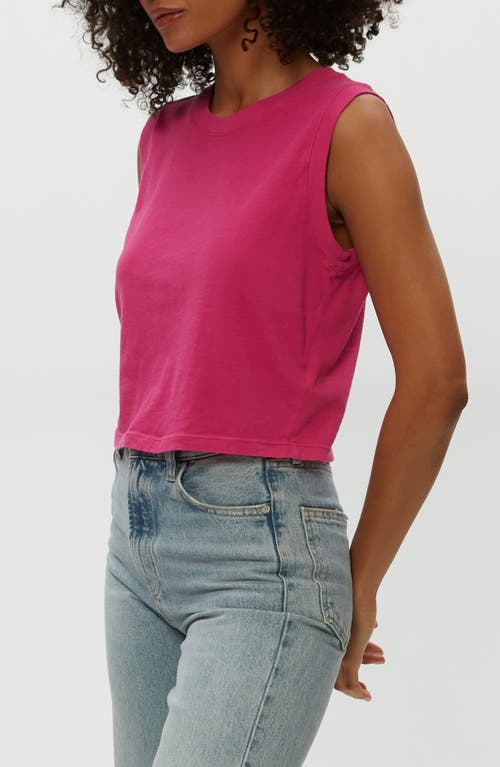 MICHAEL STARS MICHAEL STARS JOHNNIE CREWNECK COTTON TANK