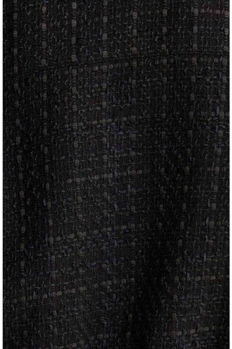 Cove Tweed Crop Jacket, Alternate, color, BLACK