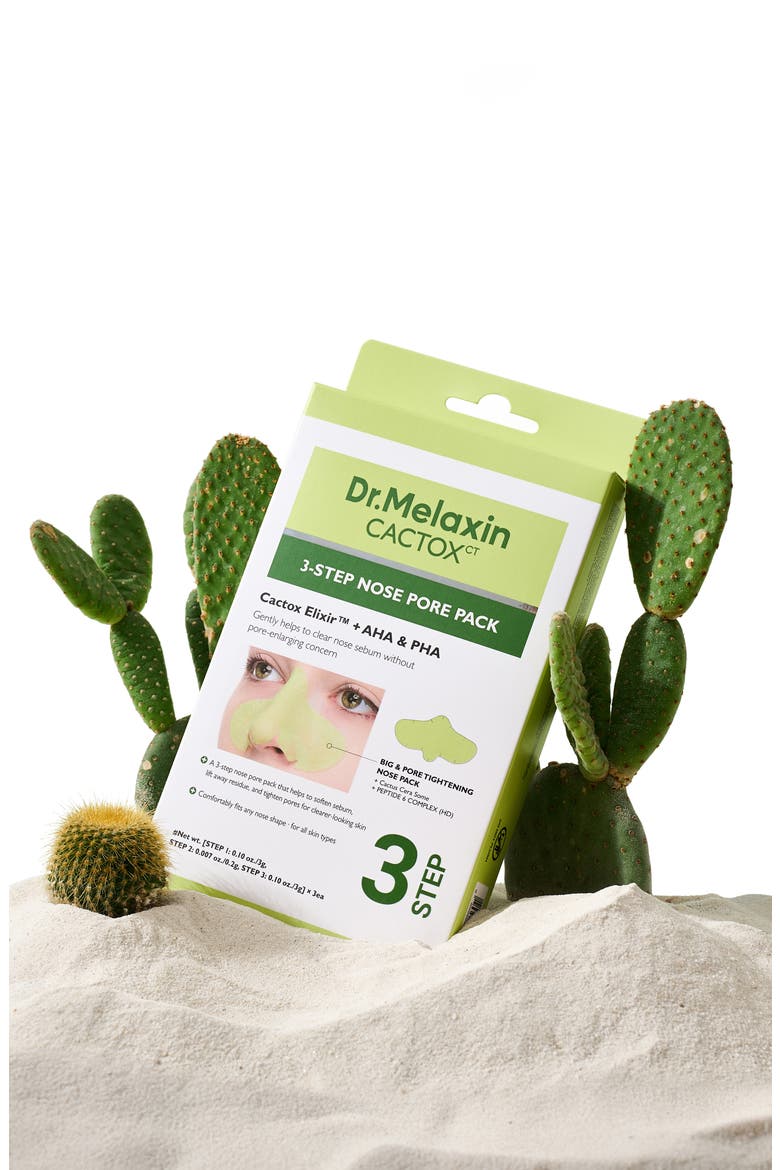 Cactox CT 3-Step Nose Pore Pack, Alternate, color, NO COLOR