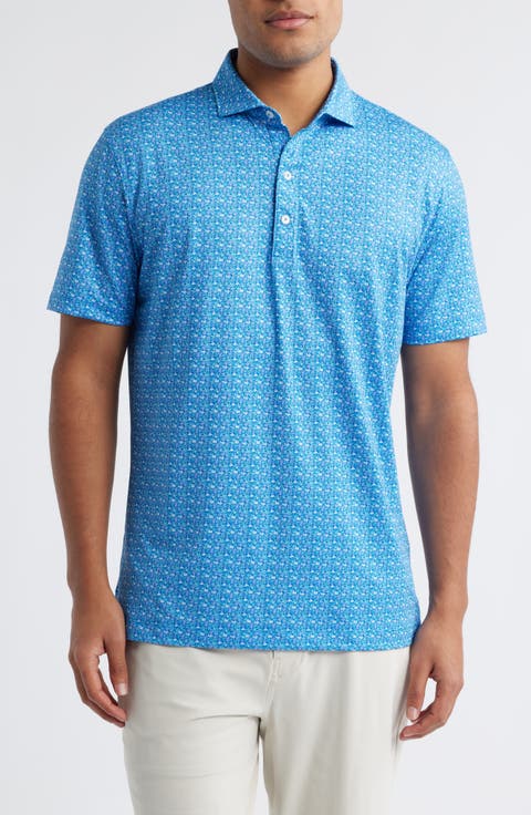 Floral Reef PREP-FORMANCE Golf Polo