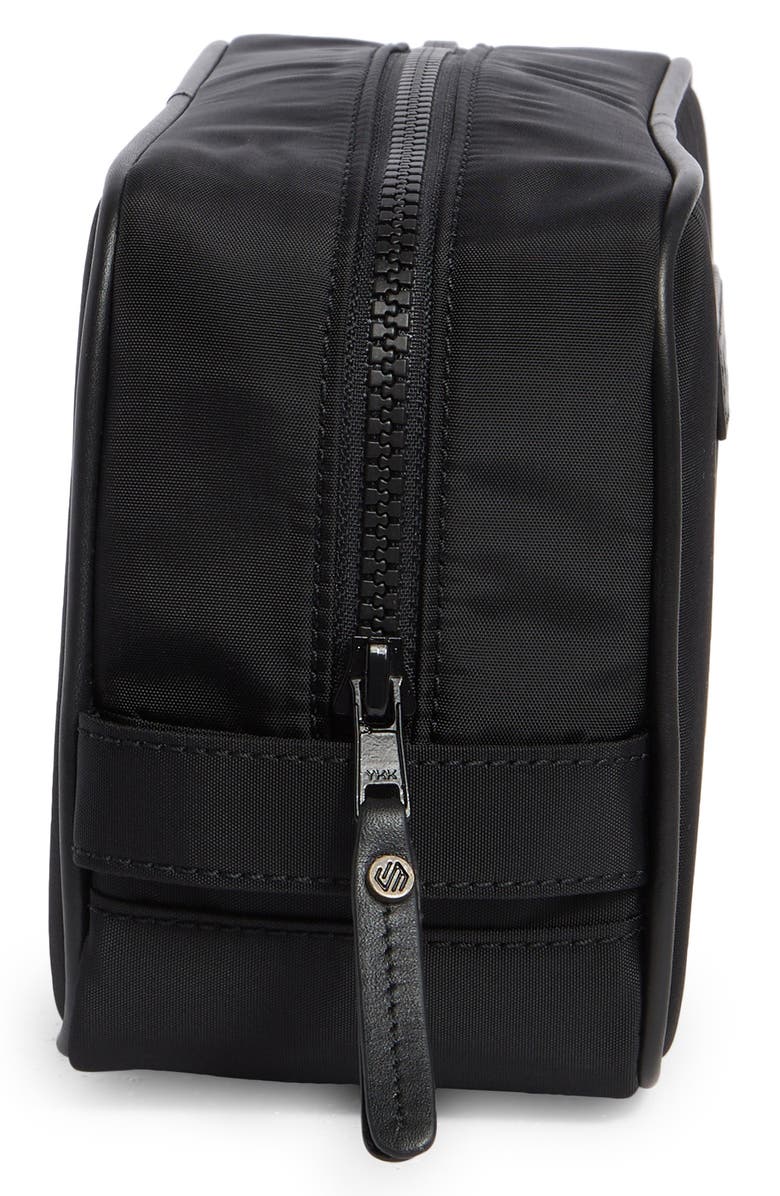 Johnston & Murphy Nylon Travel Dopp Kit, Alternate, color, Black