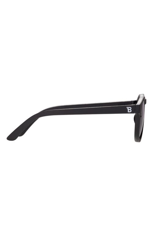 Babiators Kids' Polarized Original Keyhole Sunglasses In Black