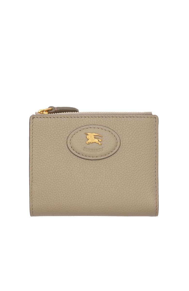 Burberry Bloomsbury Wallet, Main, color, Mushroom Beige/Mallow Pink