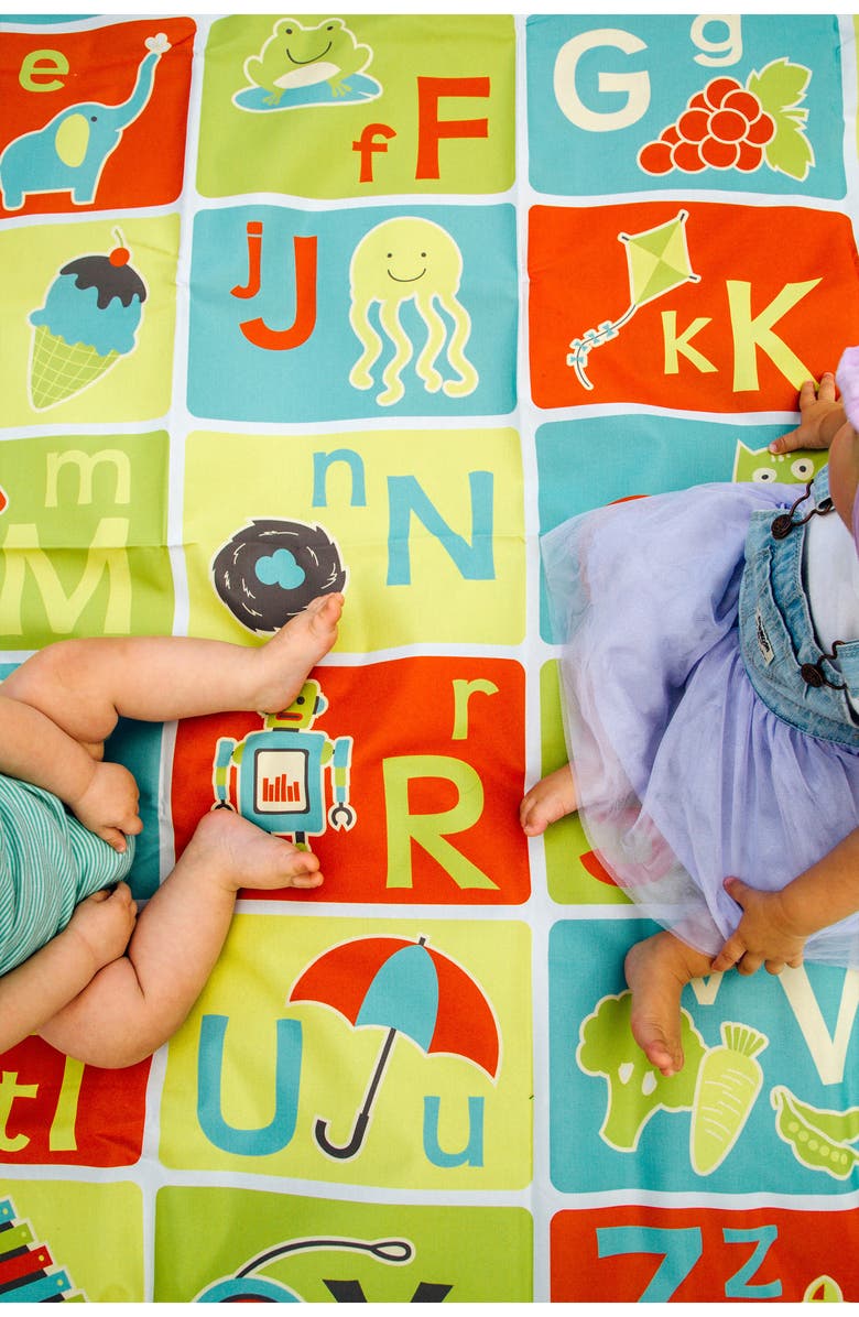 Pacific Play Tents ABC Mat, Alternate, color, Blue Green Red