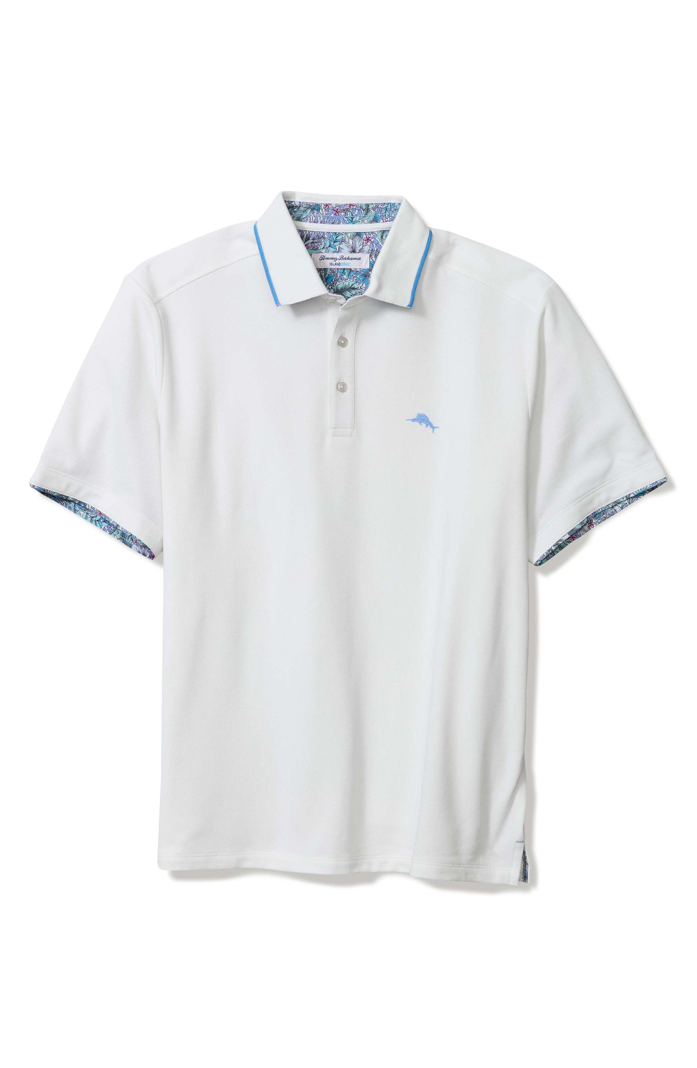 Tommy Bahama Azul Gardens Five O'Clock IslandZone® Piqué Performance Polo