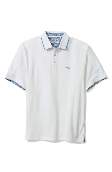 Azul Gardens Five O'Clock IslandZone® Piqué Performance Polo