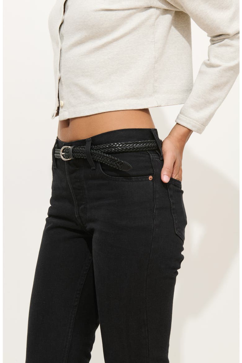 Jane Mid Rise Straight Leg Jeans, Alternate, color, REYKJAVIK WASH