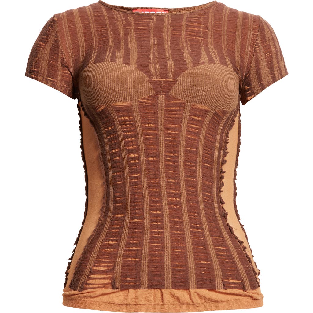 DIESEL DIESEL® M-CALAI TROMPE L'OEIL TOP