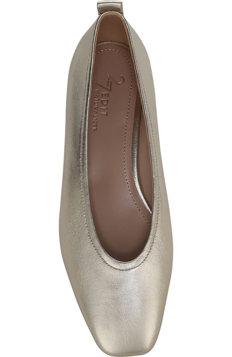 27 EDIT Naturalizer Carla Flat, Alternate, color, Champagne