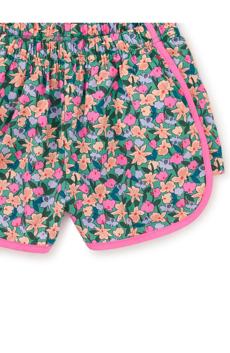 Tea Collection Woven Dolphin Shorts, Alternate, color, Orchid Ditsy
