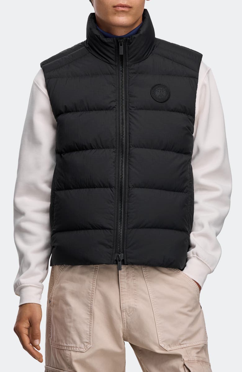 Canada Goose Crofton Enduraluxe Packable Quilted Vest, Main, color, Black - Noir