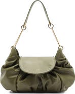 Arezzo Molly Medium Leather Shoulder Bag