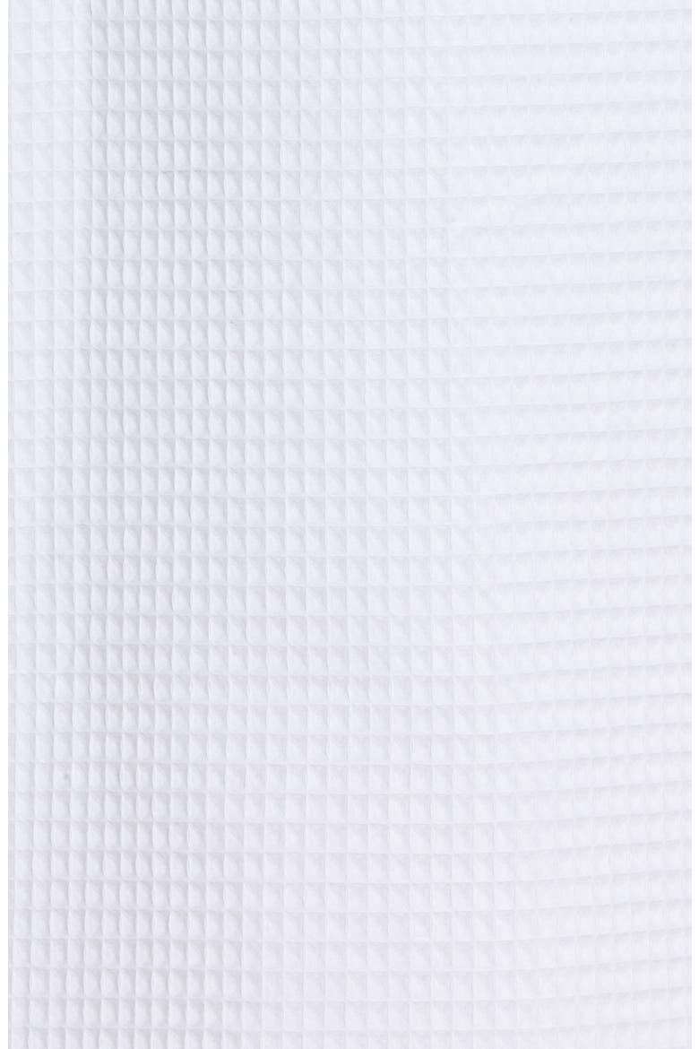 Somerset Woven Waffle Robe, Alternate, color, WHITE