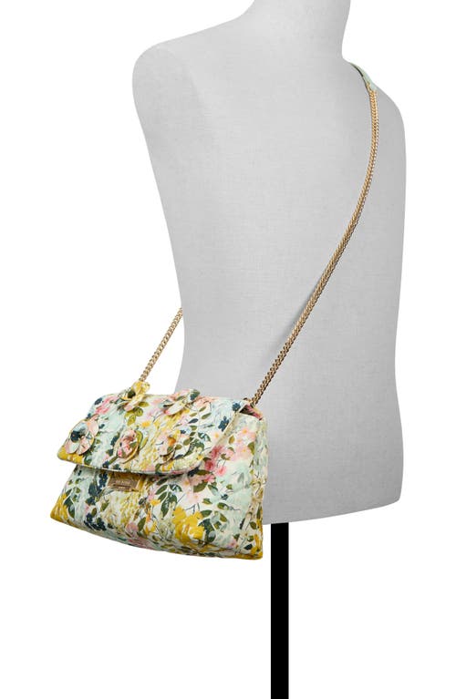 Ted Baker Ginn Marie Convertible Crossbody Bag In Yellow Multi