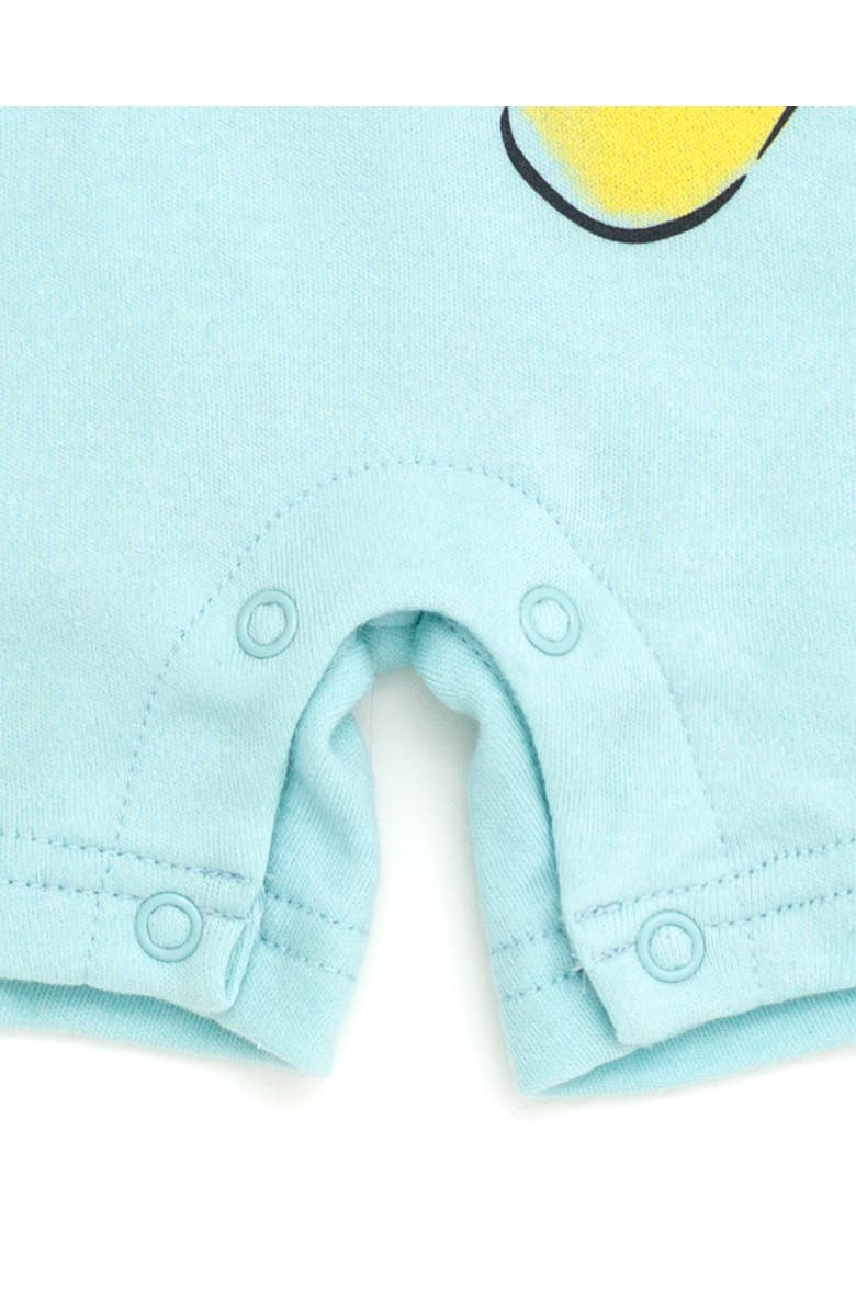 Disney Mickey Mouse One Piece Romper Set, Alternate, color, Mickey Blue White
