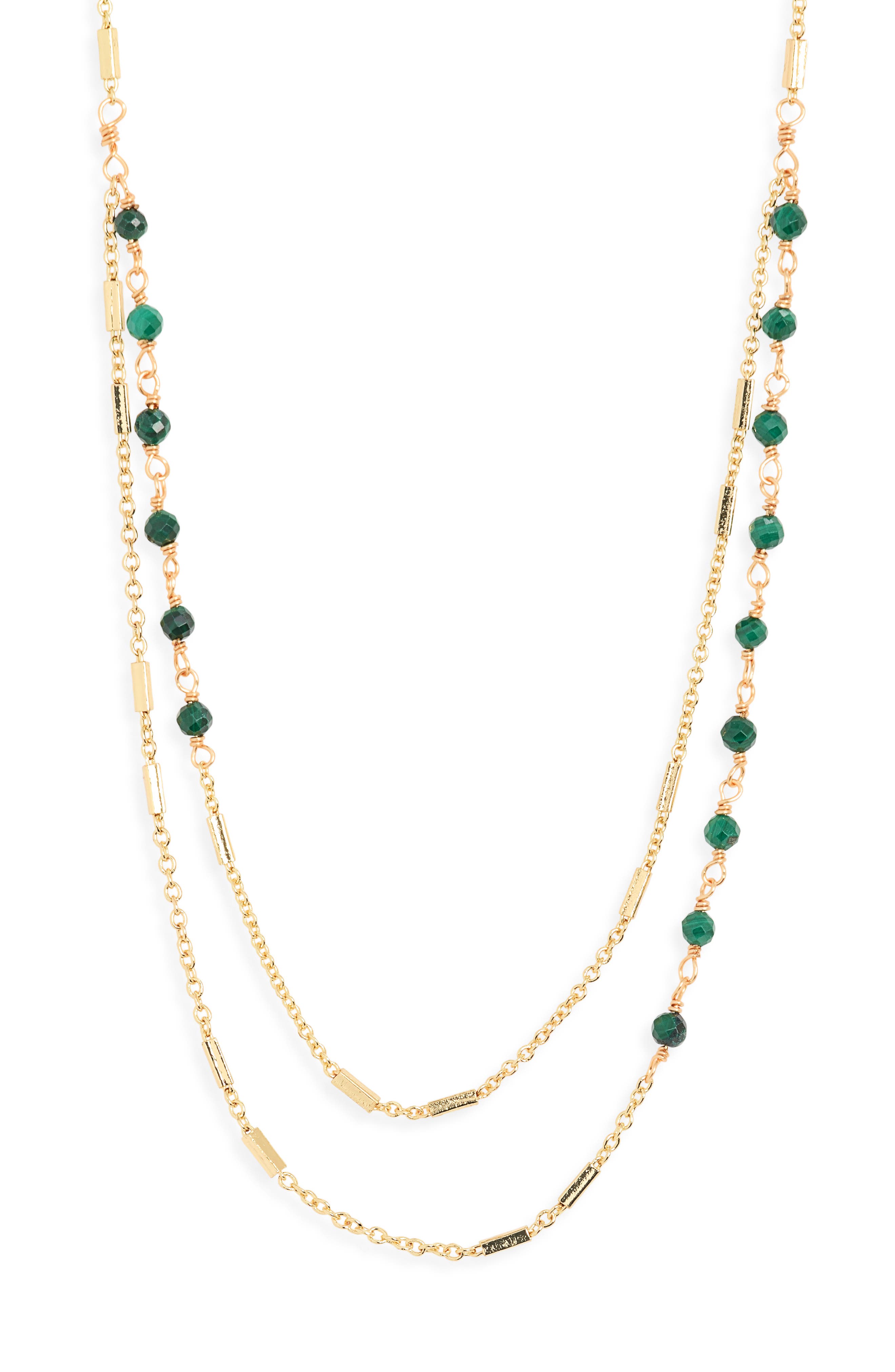 Crystal Two Row Necklace