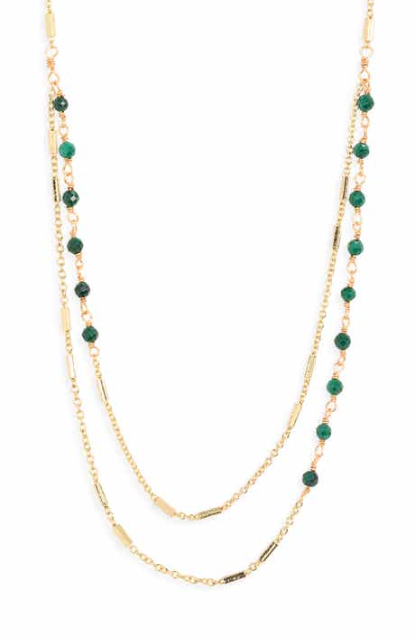 Crystal Two Row Necklace
