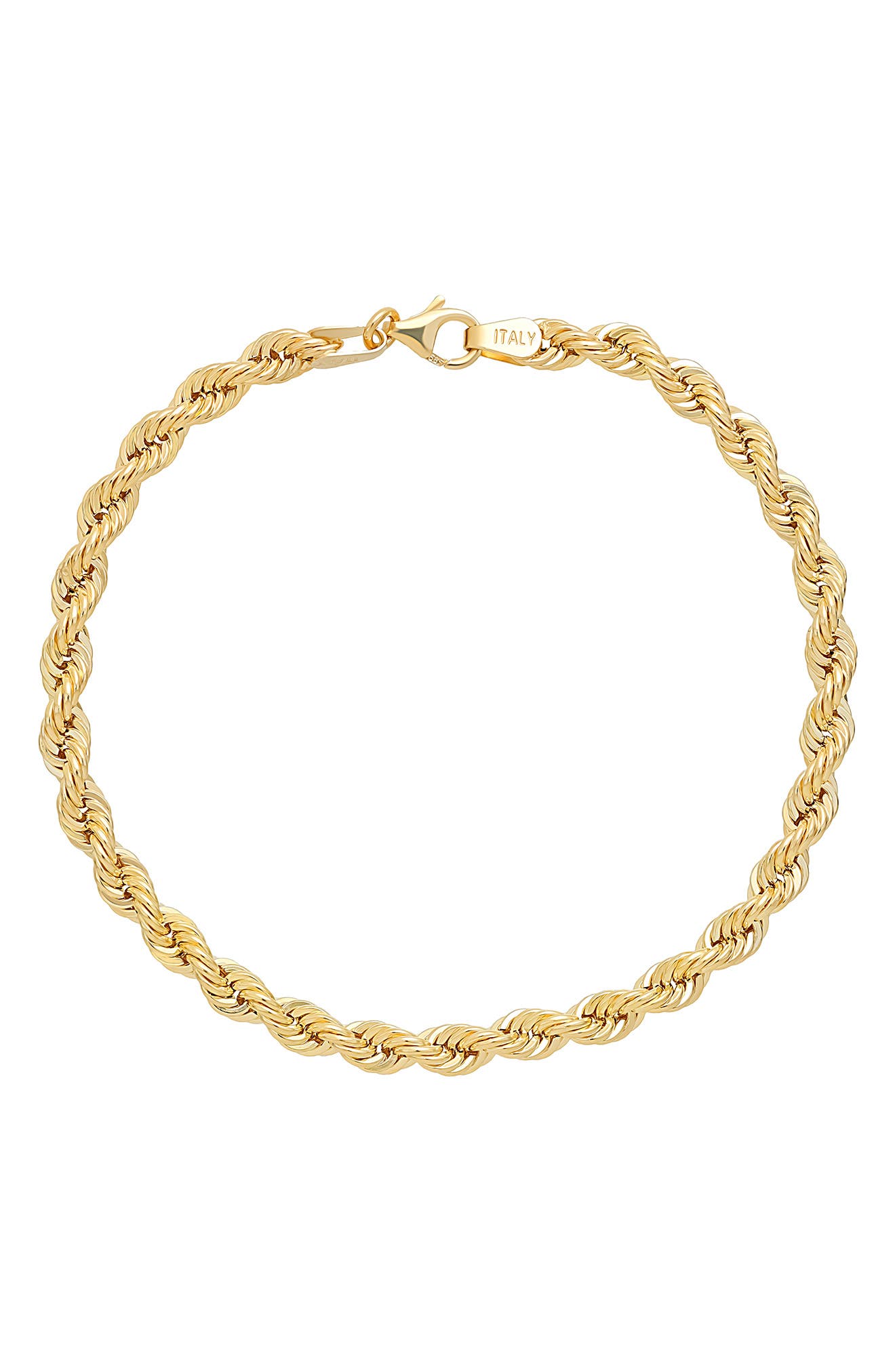 Bony Levy Men's 14K Gold Rope Chain Bracelet (Nordstrom Exclusive ...