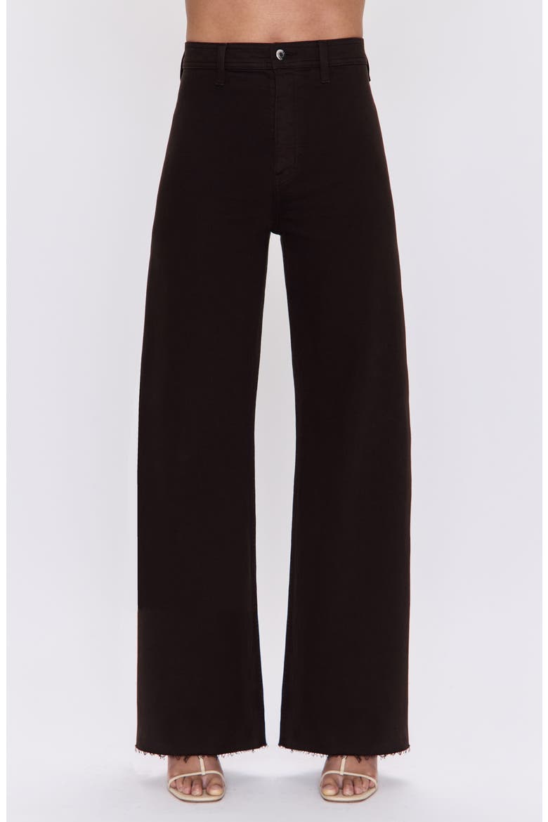 Penny Wide Leg Utility Jeans, Main, color, MOCHA