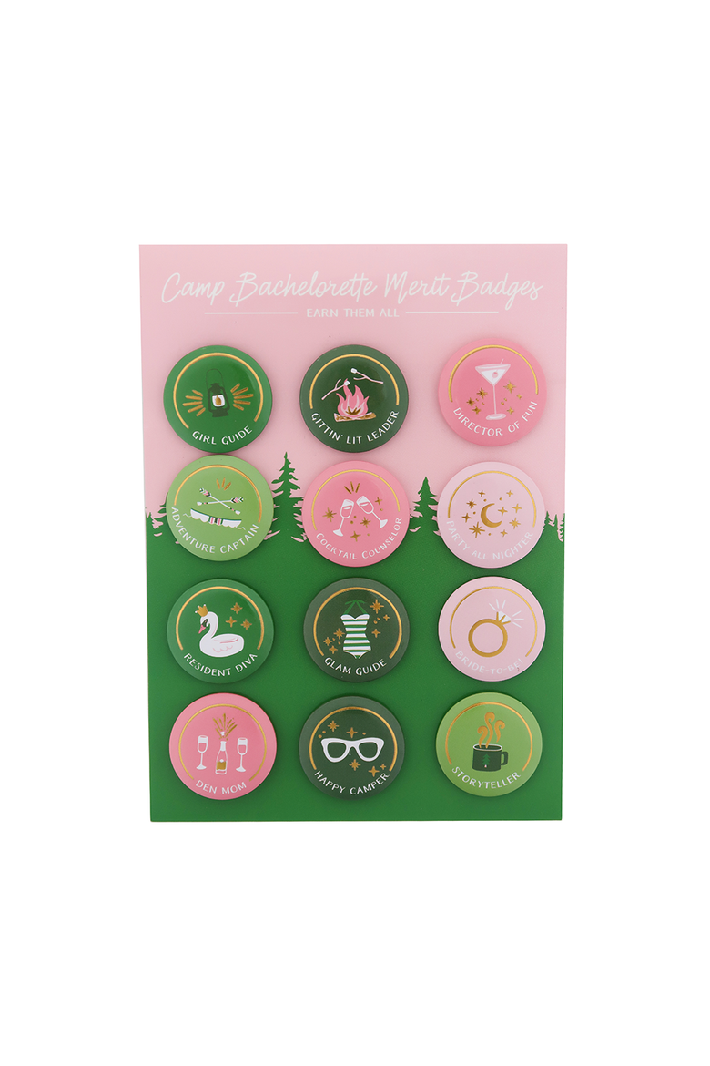 Camp Bachelorette Merit Badges, Main, color, Assorted Pre-Pack