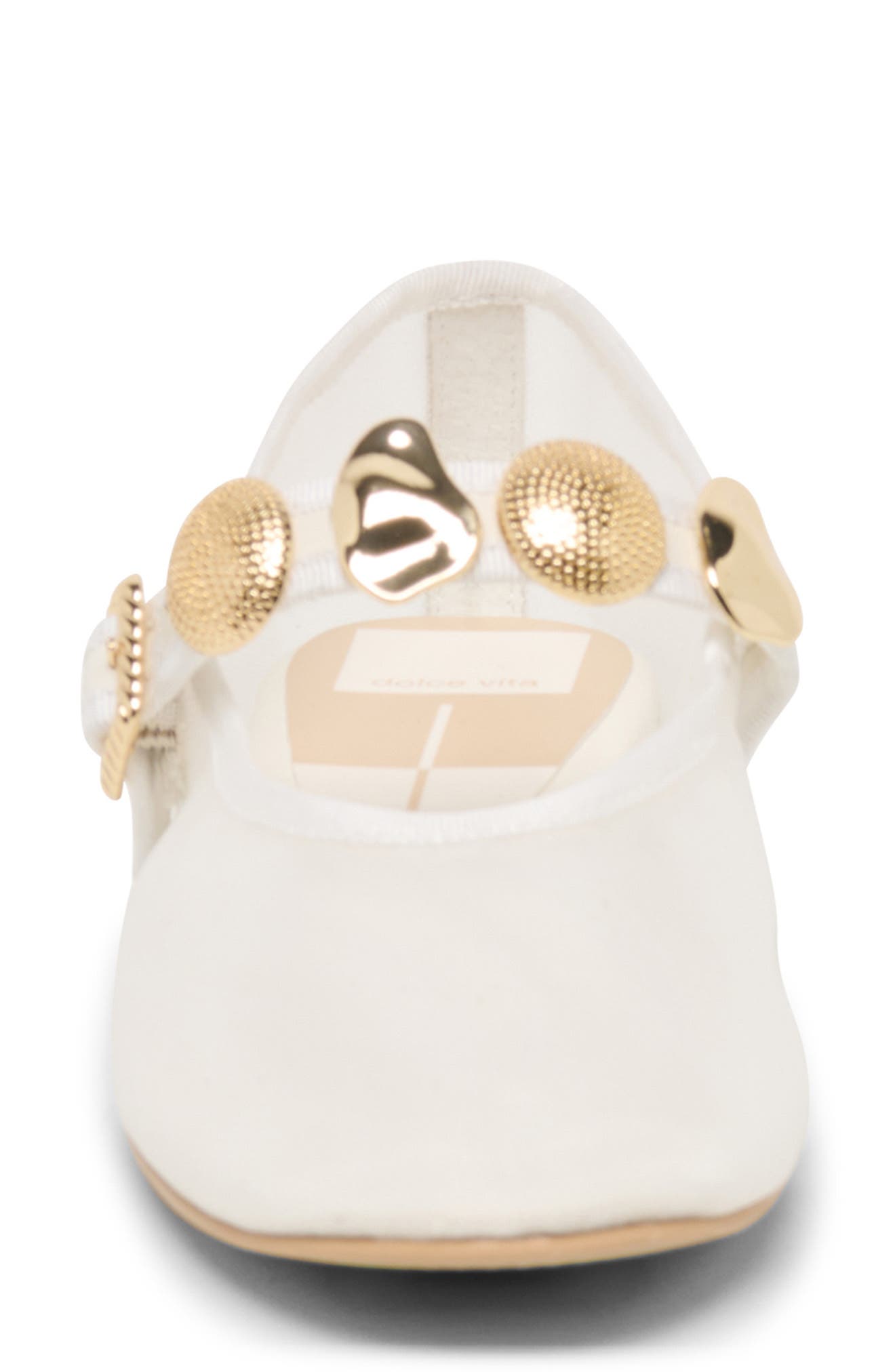 Dolce Vita Relan Mesh Mary Jane Flat, Alternate, color, White Mesh
