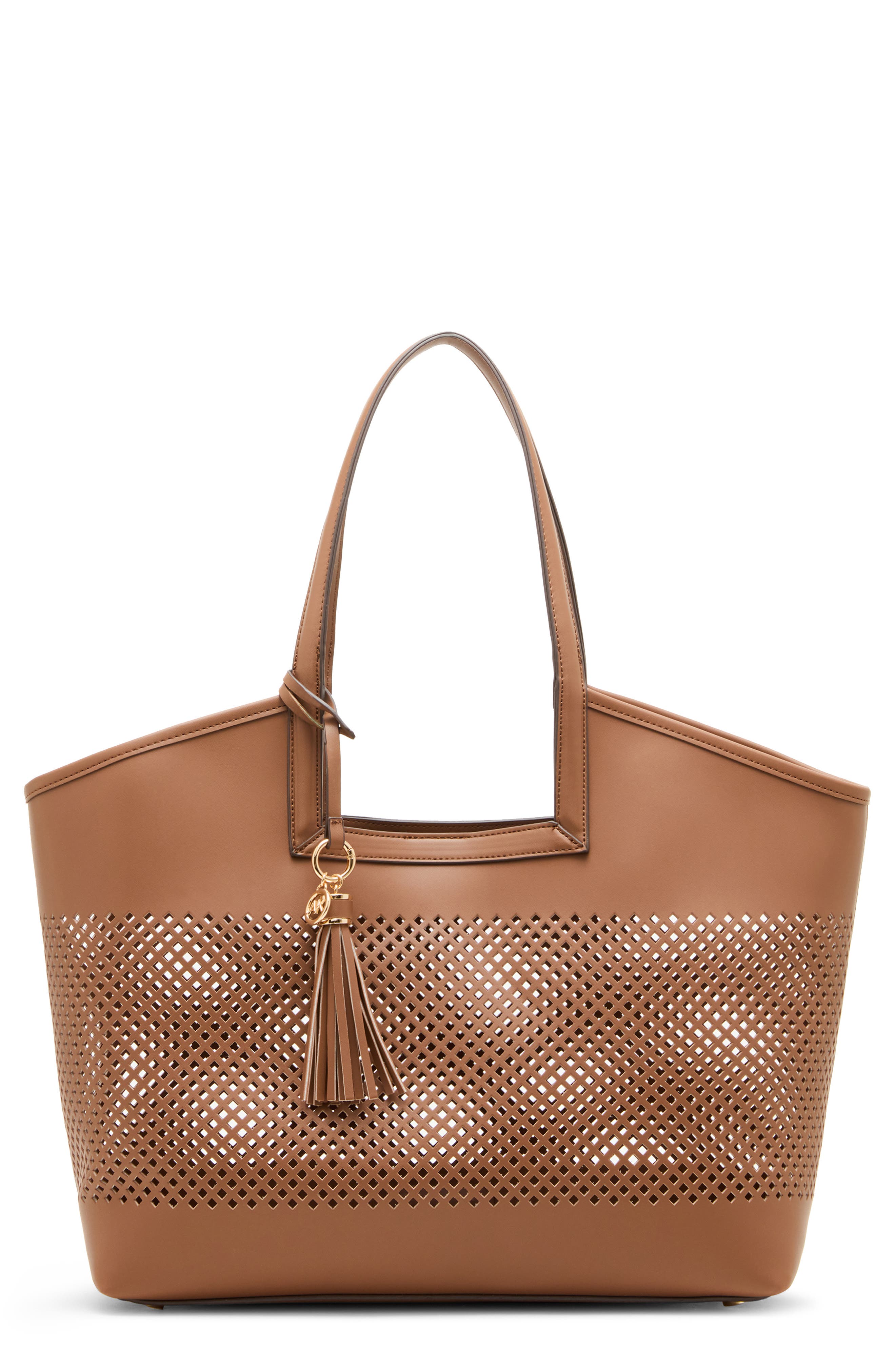Anne Klein Large Perforated Tote Bag