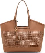 Anne Klein Large Perforated Tote Bag