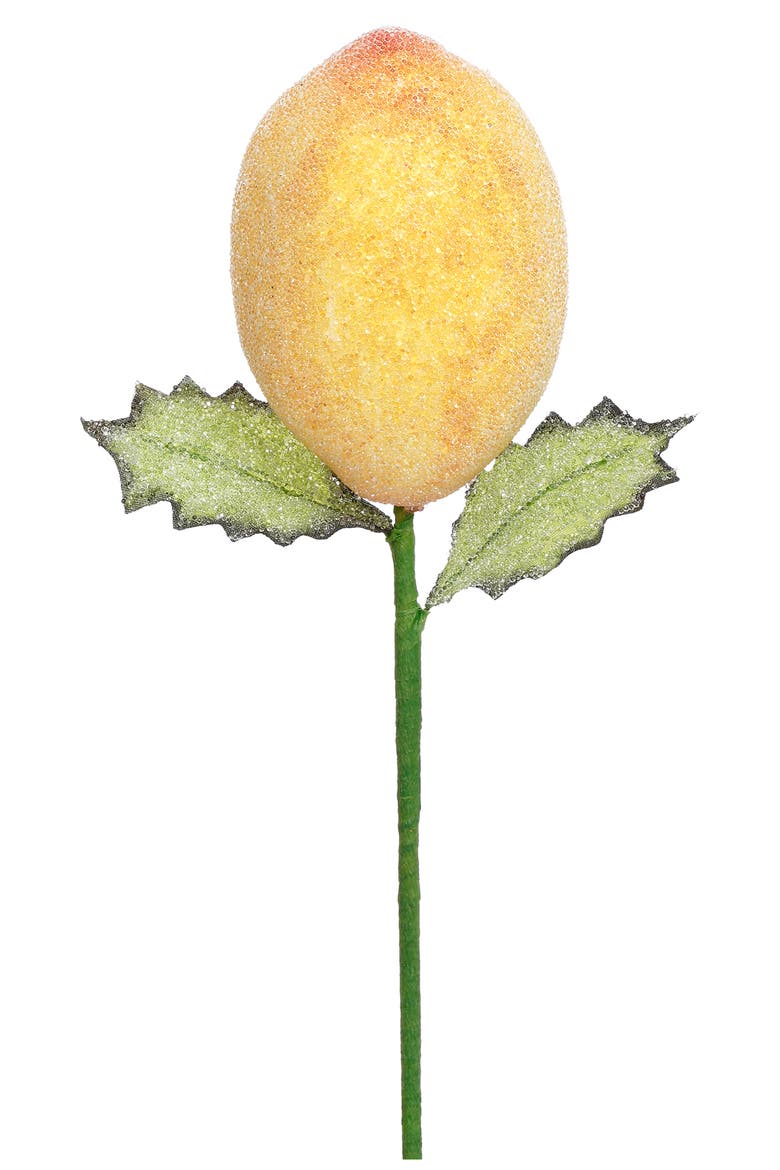 Christmas Lemon Pick , Box of 6, Main, color, Yellow