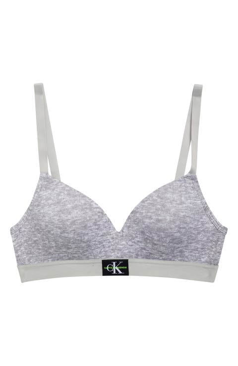 Kids' Monogram Patch Wireless Molded Bra (Big Kid)