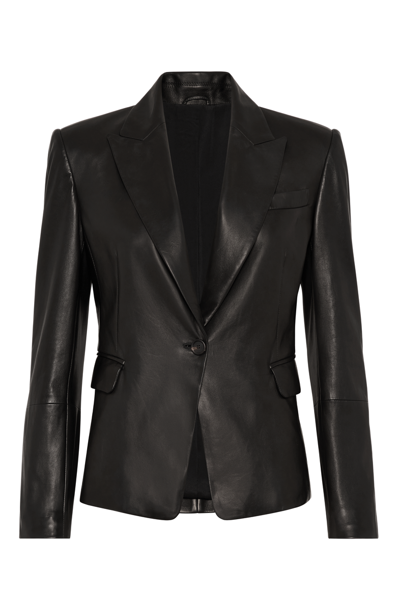 Brunello Cucinelli Nappa leather jacket with monili, Main, color,