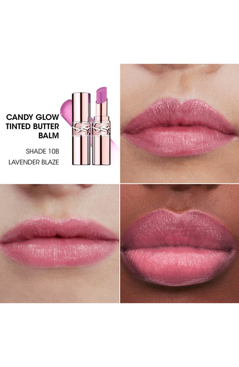 Yves Saint Laurent Candy Glow Tinted Butter Balm, Alternate, color, 10B Lavender Blaze