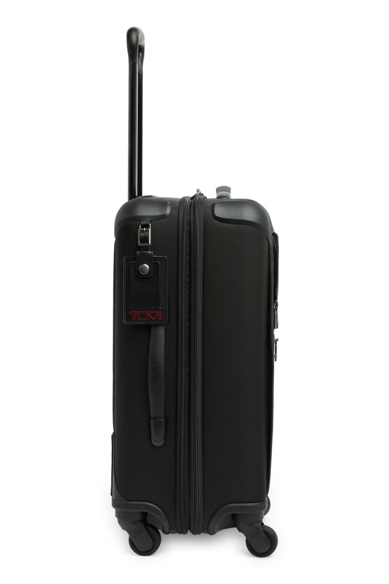 International Expandable 4 Wheeled Carry-On Luggage, Alternate, color, GREY