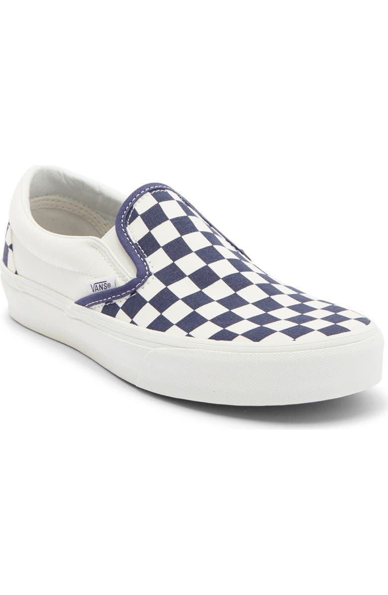 Vans Classic Slip-On Sneaker, Main, color, Checkerboard Deep Twilight