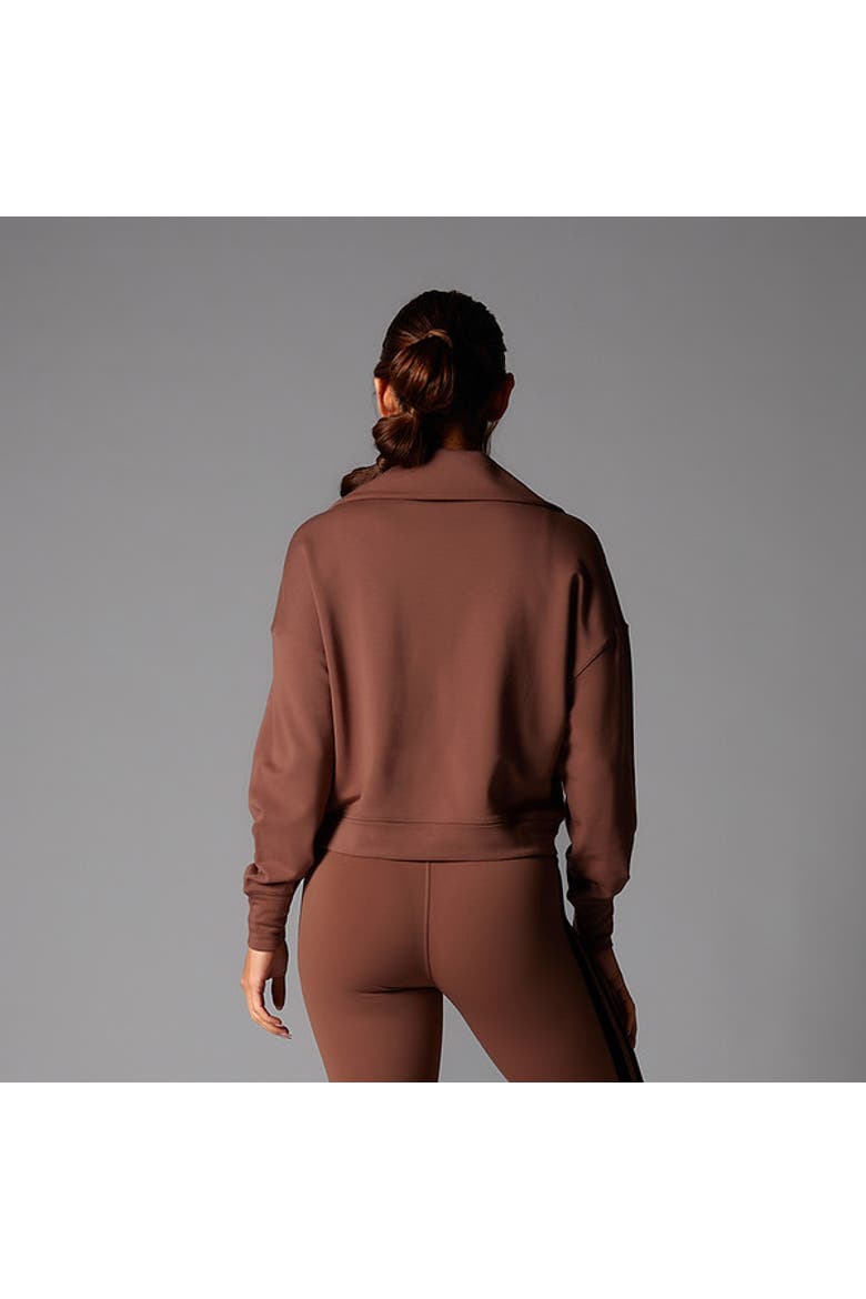 Everyday Cozy Half Zip Clove, Alternate, color, CLOVE
