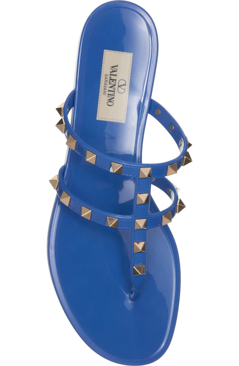 Valentino Garavani Rockstud Jelly Sandal, Alternate, color,